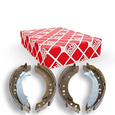 Image of 4241L0, 4241L0SK1 Brake Shoes FEBI BILSTEIN 170885 Rear Axle 203mm 38,5mm CITROËN: C3 I Hatchback, C2 Hatchback