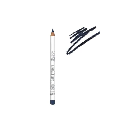 Image of lavera Soft Eyeliner Blue 04 natural cosmetics Comfortable application free from silicones mineral oil Vegan Organic jojoba &amp; sunflower 1,14g