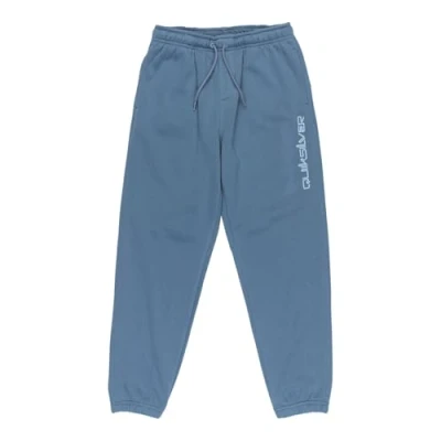 Image of Quiksilver Elastic Waist Pants Graphic Jogger Kids Boy&#039;s Blue 8