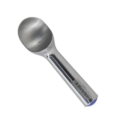 Image of Zeroll 1012 Original Ice Cream Unique Liquid Filled Heat Conductive Handle Simple One Piece Aluminum Design Easy Release 24 Scoops per Gallon Made in USA, 3 Ounce, Silver