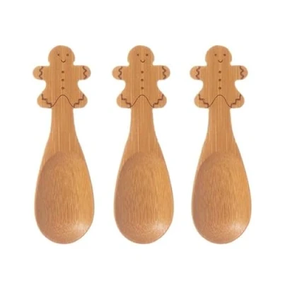 Image of Sass &amp; Belle Gingerbread Bamboo Spoons
