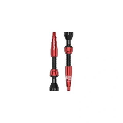Image of Lezyne Unisex Adult Tubeless Valve CNC, Red, 44 mm