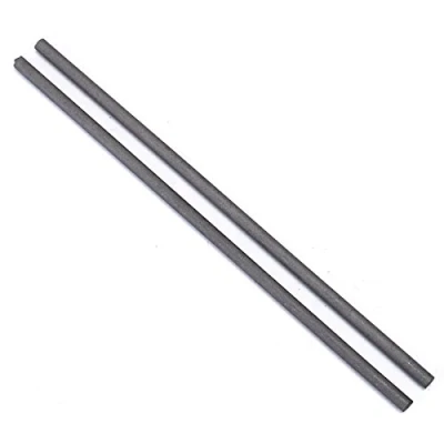 Image of EsportsMJJ 2Pcs 300X8Mm Graphite Electrode Bar Carbon Stirring Rod