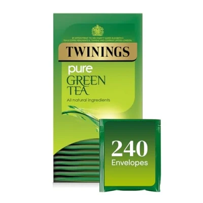 Image of Twinings Pure Green Enveloped Tea Bags (2x20)