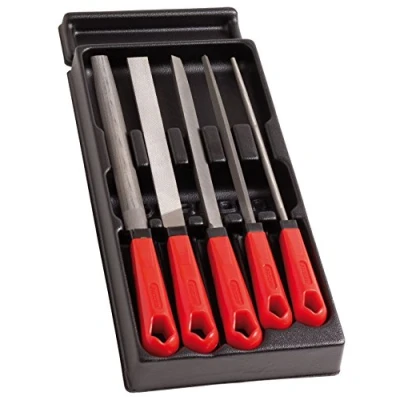 Image of Facom MOD.LIM Second Cut Flat File Module with Plastic Handles, 200mm, 5 Pieces