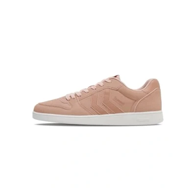Image of Hummel Perfekt Trainers, Women&#039;s, Size: 6.5, Rose Synthetics