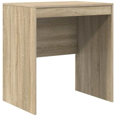 Image of vidaXL Computer Desk Sonoma oak Engineered wood 70 x 50 76 cm