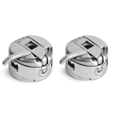 Image of 2 Pcs Sewing Machine Bobbin Case 15K Type Universal fit for Most Brands Domestic Casesx2