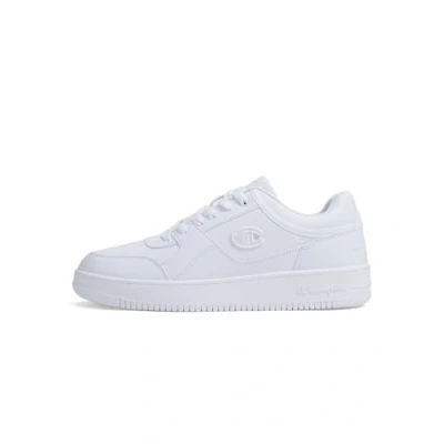 Image of Champion Rebound LOW Basketball shoes, Men&#039;s, Size: 8, Triple white Pu