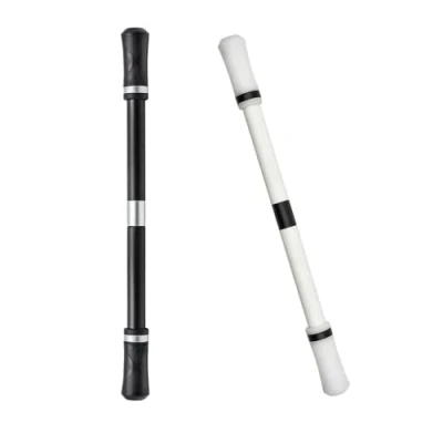 Image of luoyanye 2PCS Spinning Rotating Pen Rolling Finger No Refill Ballpoint for Students Pressure Relief Adaptable Entertainment Office Supplies