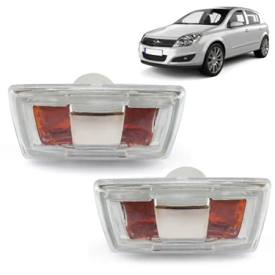 Image of ROBUST Right &amp; Left Side Indicator Repeater Light Lamp for Vauxhall Adam Astra H J GTC Corsa D E Insignia A Meriva B Zafira Chevrolet Cruze 1713424 13497990