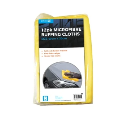 Image of 15x Simply Pack of 12 Micro Fibre Cloth CLE018