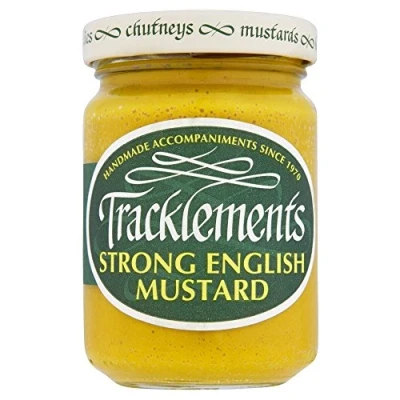 Image of Tracklements Strong English Mustard (140g) Pack of 2