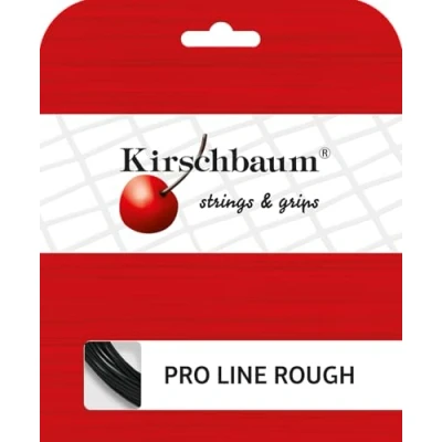 Image of Kirschbaum K1PLR120 Unisex Adult Tennis Cordage, Black, 1.2 mm