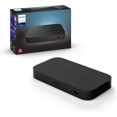 Image of Philips Hue Play HDMI Sync Box, Surround Lighting for TV Entertainment &amp; Gaming Compatible with Alexa