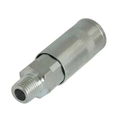 Image of Dunnet Tools 1/4 Inch Air Line Coupling Fitting Bsp Male Quick Release Hose Connector Workshop Compressor Coupler Fittings