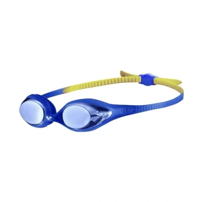 Image of arena Spider Junior Mirror Children&#039;s Swimming Goggles, Standard Pool Goggles with Anti Fog Mirrored Lenses, UV Protection, Self Adjusting Nose Bridge, Hypoallergenic Silicone Seals