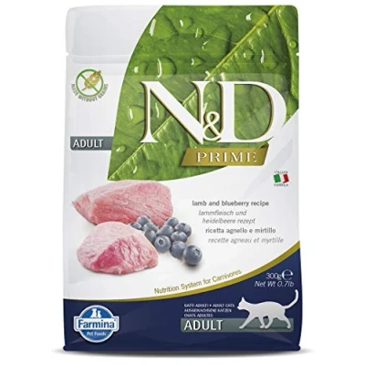 Image of Farmina N&amp;D Cat Grain Free Adult Lamb/Blueberry Size 300