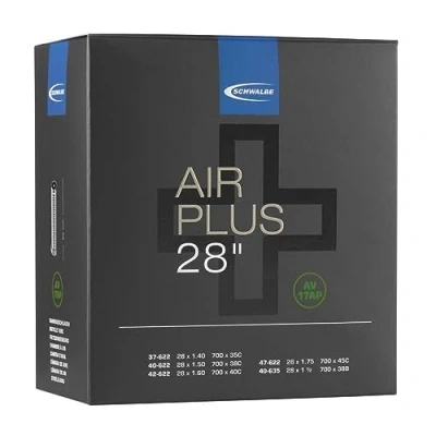 Image of Schwalbe Air Plus Hose, Black, One Size