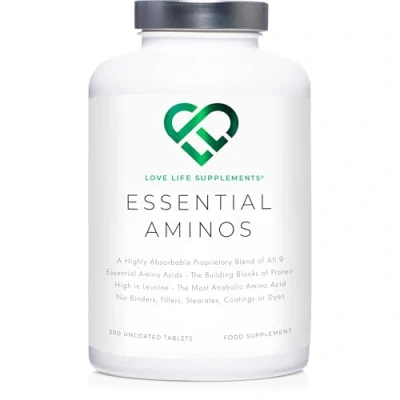 Image of Essential Amino Acids All 9 EAA with 3 BCAA&#039;s Plus 6 More EAAs to Build and Repair Muscle 300 Tablets / 60 Servings 5 10g per Serving High in Leucine Vegan Friendly