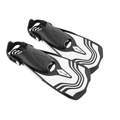 Image of SEAC Vela OH, Snorkeling and Pool Swimming Short Fins with Adjustable Strap
