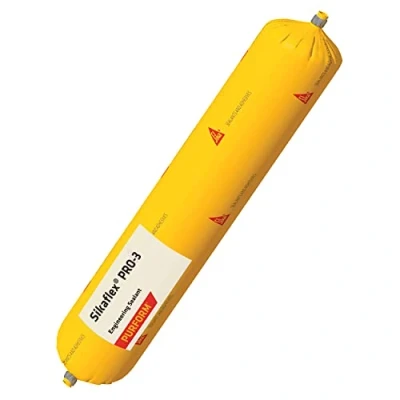 Image of Sika Sikaflex Pro 3 Purform Flexible Polyurethane Sealant, Grey, 600 ml