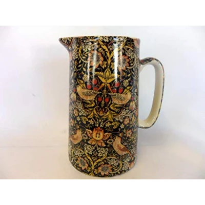 Image of William Morris Birds Tapestry Design 2 Pint Jug