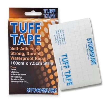 Image of TUFF Tape Repair 1m Strip Multi Purpose, Self Adhesive, Waterproof &amp; Flexible Ideal for Quick Fixes on Gear, Clothing More