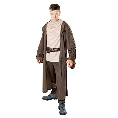 Image of Rubie&#039;s Official Star Wars Obi Wan Kenobi Series Costume, Adult Fancy Dress, Size X Large Halloween