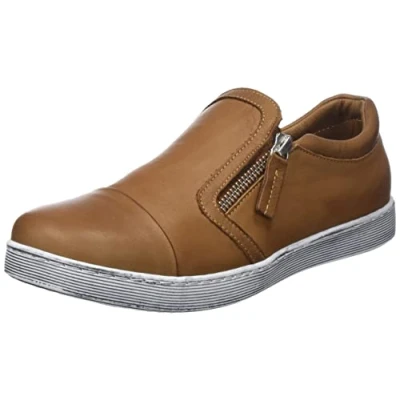 Image of Andrea Conti Women&#039;s Trainers Sneaker, Brown, 9 UK