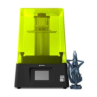 Image of phrozen Sonic Mini 8K S LCD Resin 3D Printer, Highest Resolution of 22 µm, 7.1 Mono Screen, Prints Beyond Handcrafted Models, L16.5X W7.2 x H17 cm Printing Volume