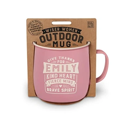 Image of History &amp; Heraldry Personalised Outdoor Mug (Emily)