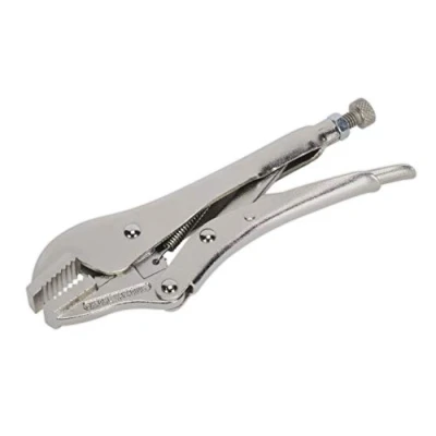Image of Sealey Premier Locking Pliers Straight Jaws 185mm 0 30mm Capacity