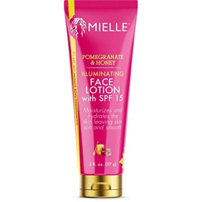 Image of Mielle Organics Pomegranate &amp; Honey Illuminating Face Lotion with SPF15 2oz
