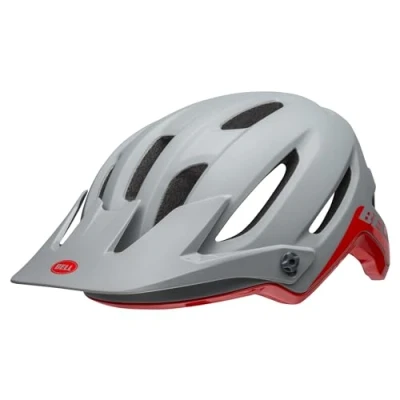 Image of Bell 4Forty MIPS MTB Helmet 2019: Cliffhanger Matte/Gloss Grey/Crimson S 52 56cm