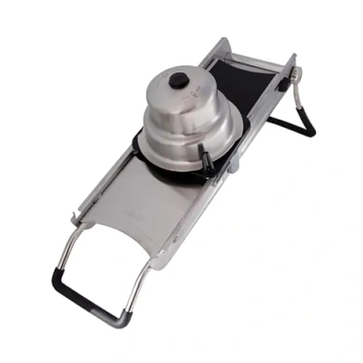 Image of DE BUYER Mandoline Ultra Revolution Master, Stainless Steel, Silver, 50 x 18.5 18 cm
