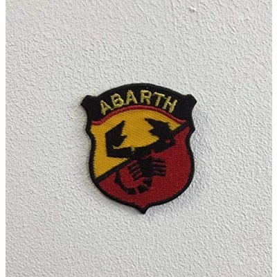 Image of Abarth Sports Cars Art Badge Iron or Sew on Embroidered Patch