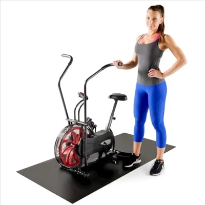 Image of Marcy Exercise Equipment Mat, Floor MAT For Workout like Treadmill, Bike, Gym Accessories, 60 Inches long 365 Black