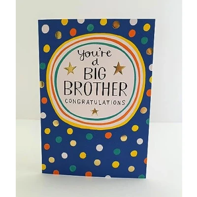 Image of Rachel Ellen You&#039;re A Big Brother Congratulations Card