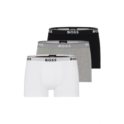 Image of BOSS Trunk Power 3 PACK Trunks, Men&#039;s, Size: XXL, Black