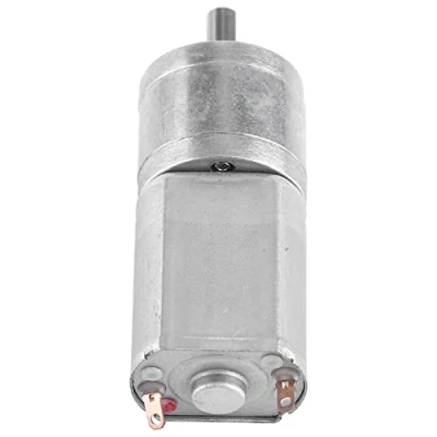 Image of DC 12V Reduction Motor Electric Gear High Speed Torque with 4mm Dia Center Output Shaft (100RPM)