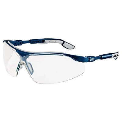 Image of Uvex ivo Protective Glasses Supravision Excellence Transparent/Blue/Grey