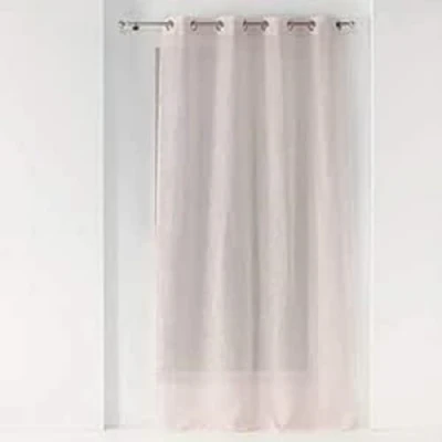 Image of Douceur d intérieur ZAZY &#039;s Sheer curtains in Pink