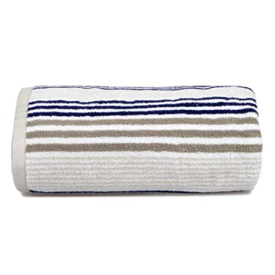 Image of Allure Bath Fashions Merlin Towel, Striped (70cm x 125cm) Supersoft, Machine Washable 500gsm Fully Guaranteed