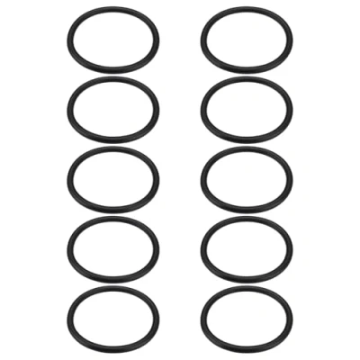 Image of LT Easiyl 10pcs Nitrile Rubber O Ring Seals 55mm Inner Diameter 65mm Outer 5mm Width for Faucet Plumbing Automotive Repair Black