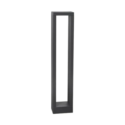 Image of LED Outdoor Lights &#039;Jupp&#039; (Modern) in Black Made of Aluminium from Lucande Garden Light, Path Bollard lamp, Pillar Light