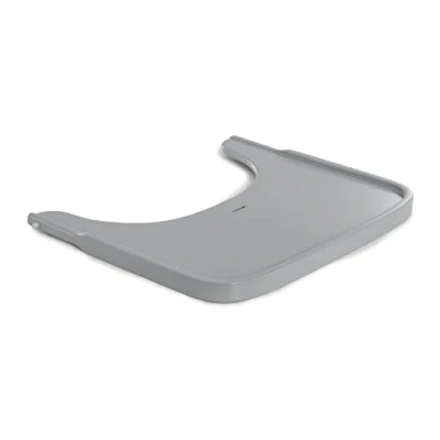 Image of hauck Alpha Wooden Tray, Grey Tray for Alpha+ Highchair, FSC® Certified Beech Wood, 6 Months+, Easy to Clean, Raised Edge