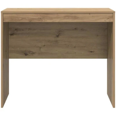 Image of vidaXL Writing Desk Artisan Oak Engineered Wood 90 x 50 76 cm