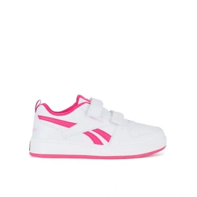 Image of Reebok Baby Girls Royal Prime 2.0 2V Sneaker, White/BOLDPINK/ASTROROSE, 0 UK Child