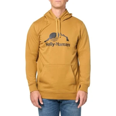 Image of Helly Hansen Men&#039;s Nord Graphic Pull Over Hoodie Lynx, 2XL